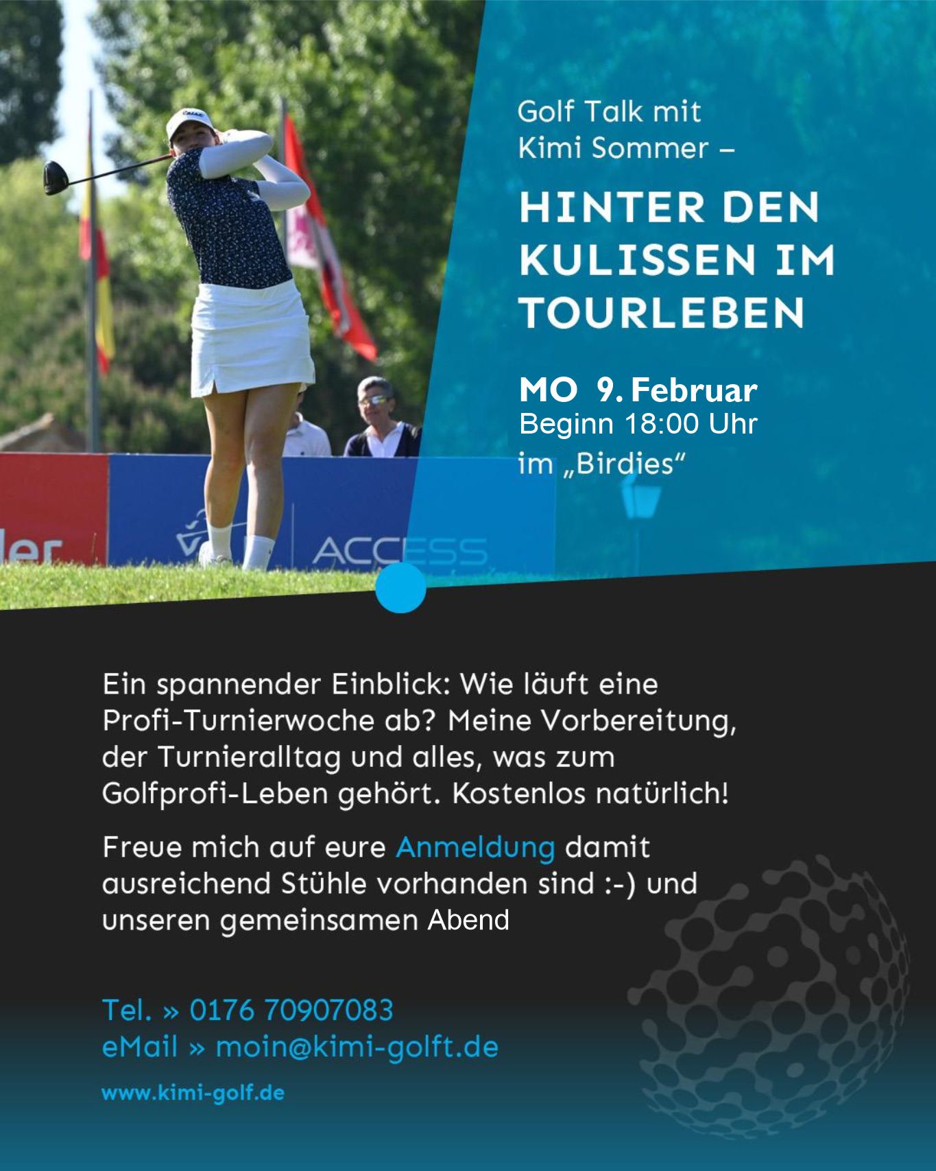Mehr über den Artikel erfahren Golf Talk mit Kimi Sommer