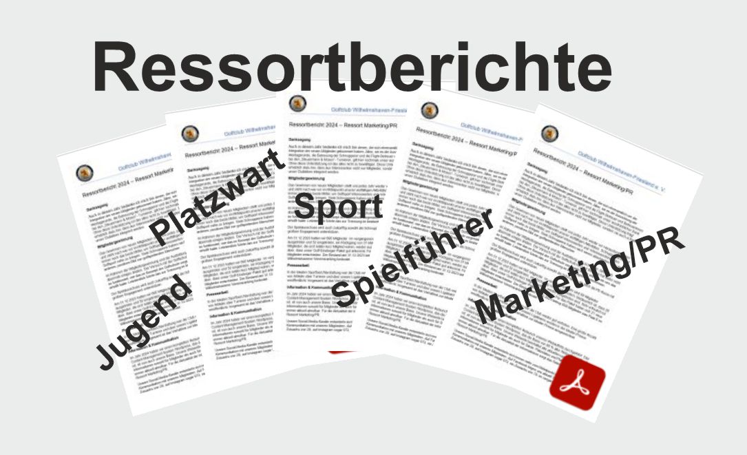 Mehr über den Artikel erfahren Ressortberichte 2025