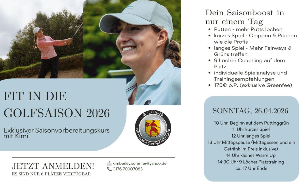Mehr über den Artikel erfahren Fit in die Golfsaison 2026